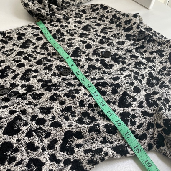 Lafayette 148 Wool Blend Textured Jacket Sz 6 Blazer Abstract Evening Holiday - Picture 12 of 13